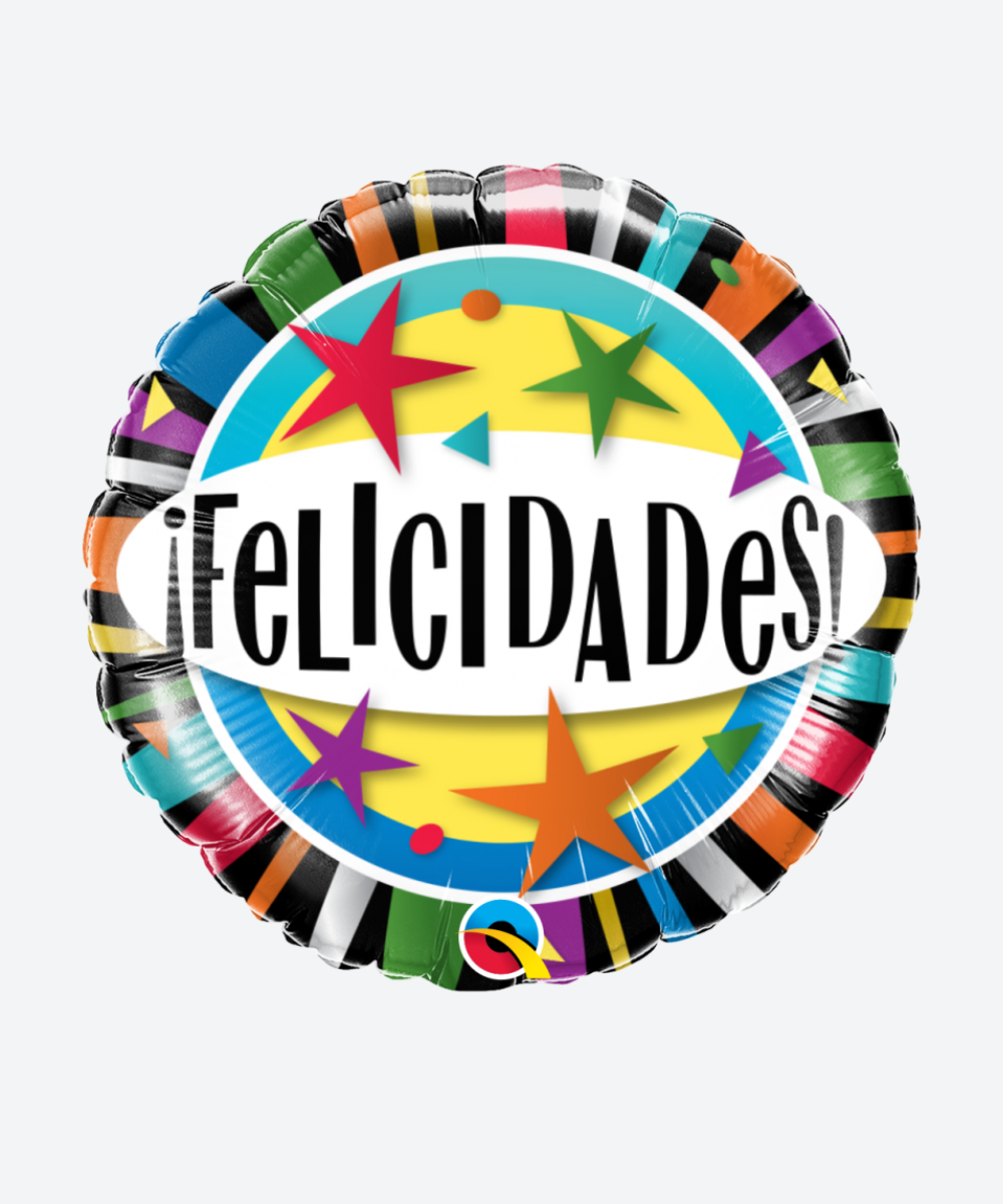 Globo Felicidades 18"